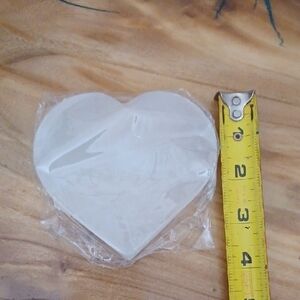 Selenite Heart 4 Inches